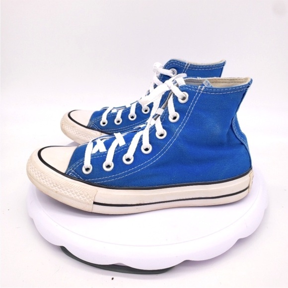Shoes - Converse Chuck Taylor Canvas High Top Lace Up All Stars Snorkle Blue W10.5 M8.5